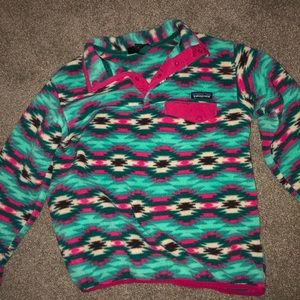 Patagonia quarter button up jacket